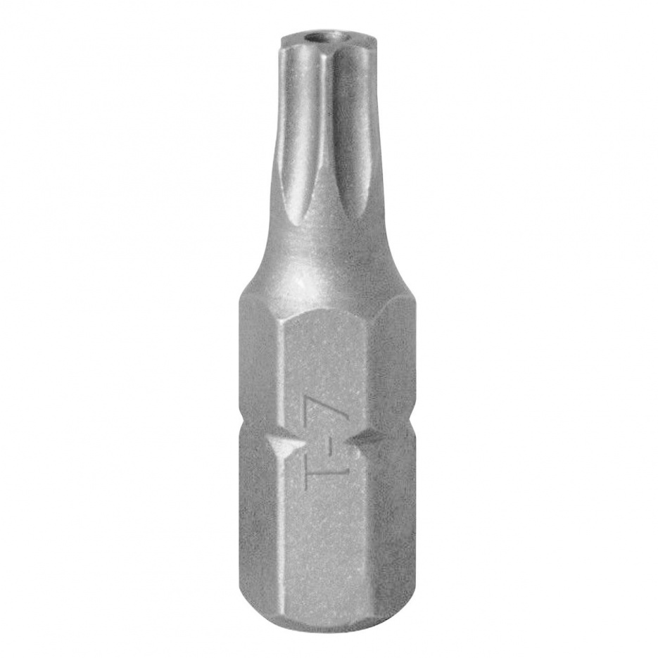 Вставка (бита) торцевая 1/4", Torx, T7, L = 25 мм, с отверстием KING TONY 102507U